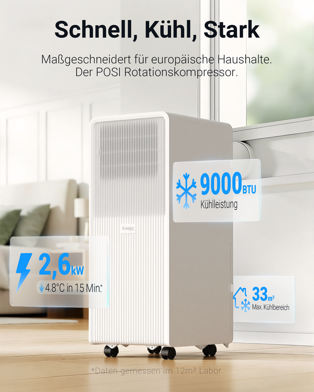 Kresico Mobile Klimaanlage