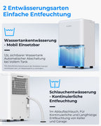 Kresico Elektrischer Luftentfeuchter 12 L