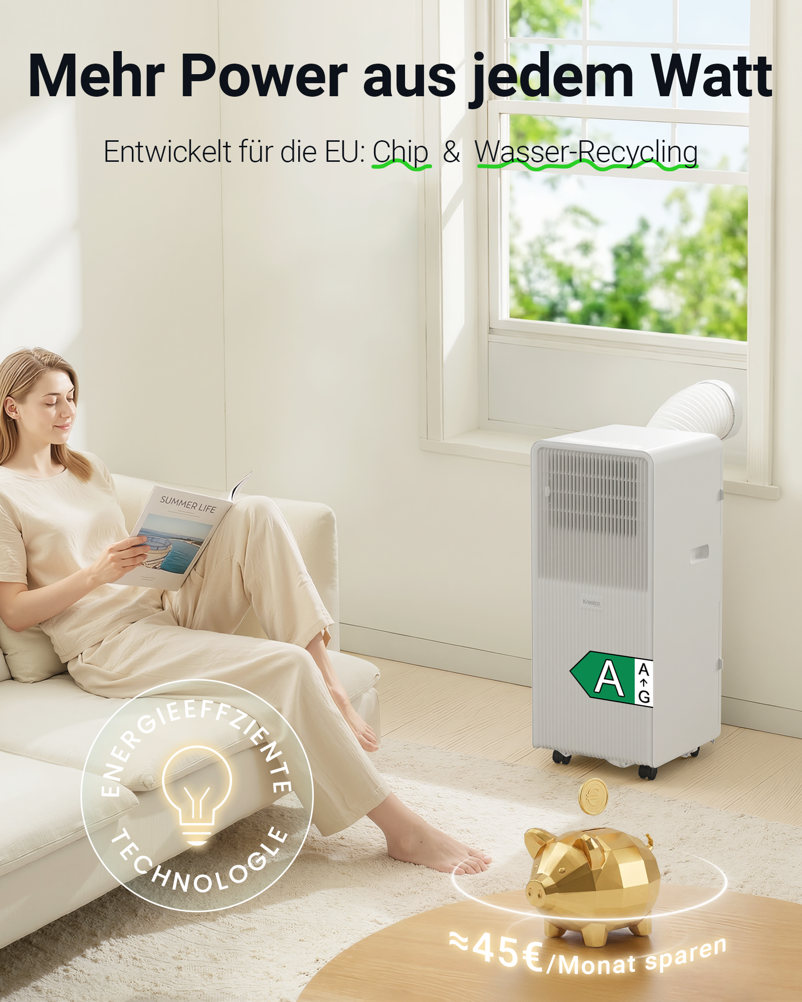 Kresico Mobile Klimaanlage